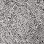 Rizzy Home Alora Decor London 5' X 8' Trellis Gray/Gray/Rust/Blue Hand-Tufted Area Rug