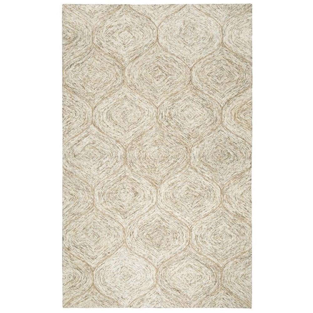 Rizzy Home Alora Decor London 8' X 10' Trellis Brown/Gray/Rust/Blue Hand-Tufted Area Rug