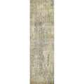 Rizzy Home Alora Decor Euphoria 2'6" X 10' Damask Beige/Gray/Rust/Blue Hybrid Area Rug