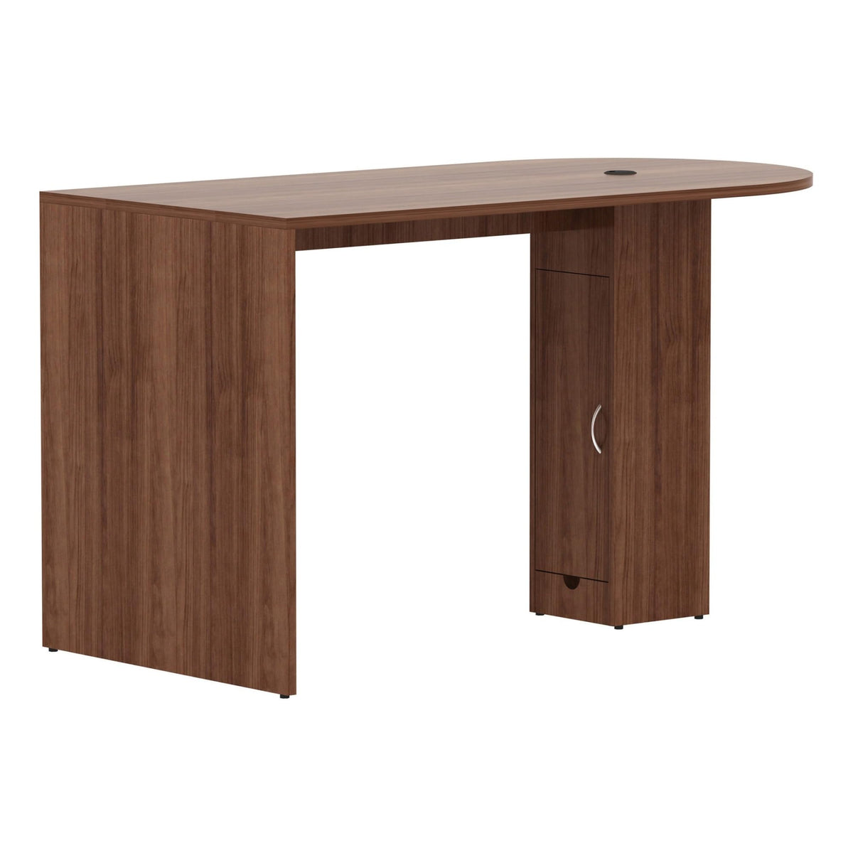 Llr69545 - Lorell Essentials Laminate Peninsula Cafe Table