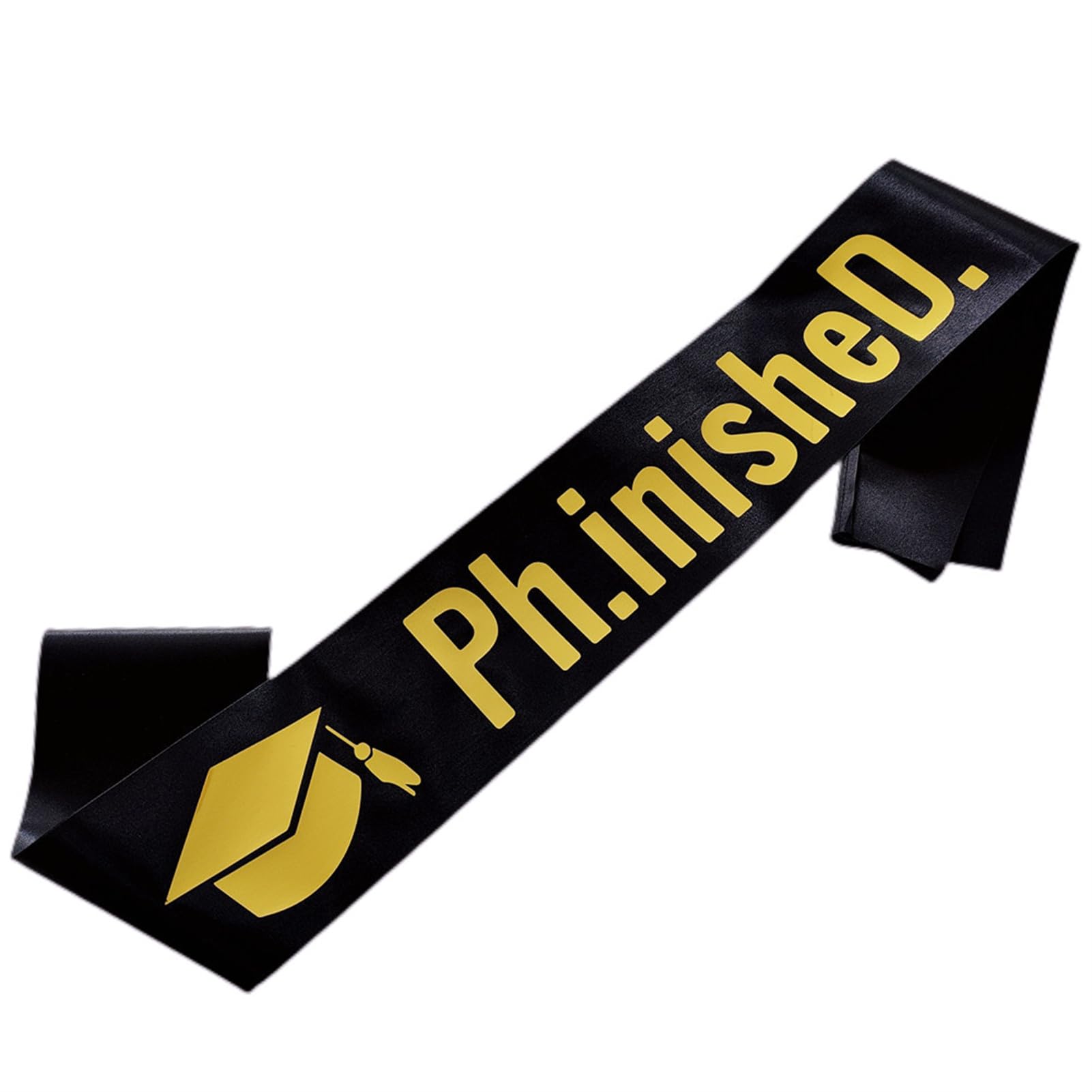 Magnussons Garden PhD Graduation Sash, Ph.inisheD. Finished Phinally Done Graduation Gift for PhD Grads and Survivors, Class of