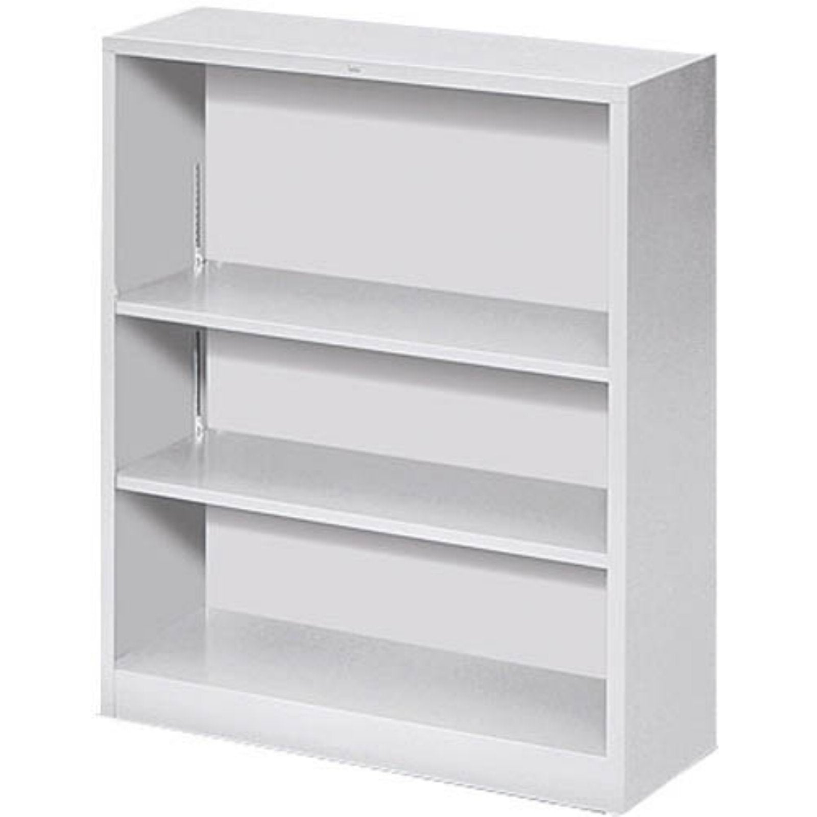 Hon Brigade Steel Bookcase, 3 Shelves, Putty