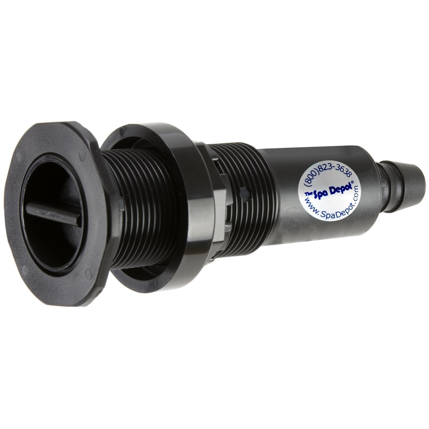 Hot Tub Spa Drain Valve - Cabinet Exterior Flush Mount - Attaches To Garden Hose