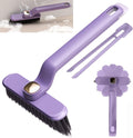 SYCTAX Multicolor Toilet and Bathroom Cleaning Brush Set with Rotating Head | Tile and Crevice Scrubber | 1Piece