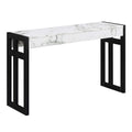 Convenience Concepts Monterey Console Table 49.5 - Modern Narrow Sofa Display Accent with Storage Shelf for Contemporary Living 