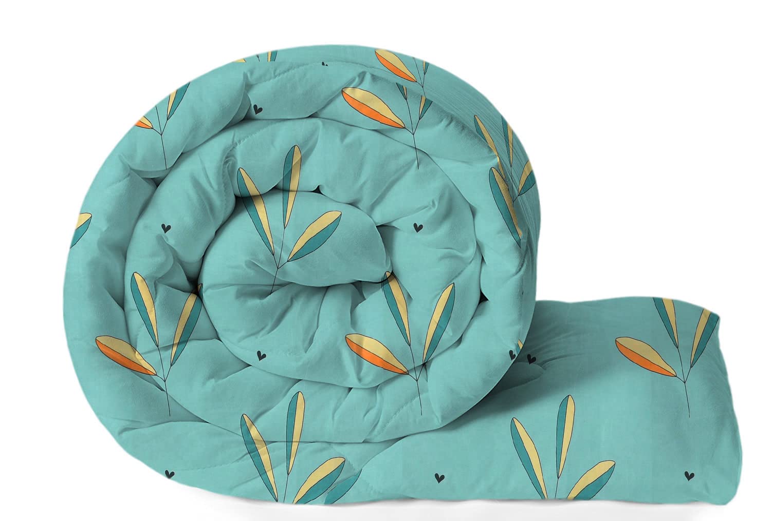 Vas Collections 220 Gsm Reversible Microfiber Ac Comforter/Blanket/Quilt/Duvets For Winter King Size Double Bed (230X250 Cm, Lig