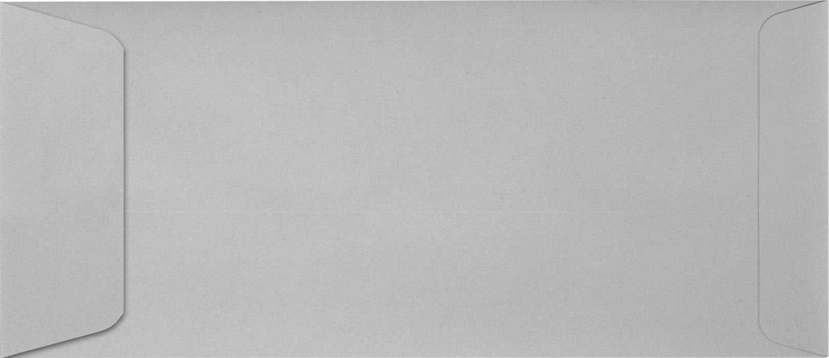 Luxpaper #10 Policy Business Envelopes | Peel & Press | 4 1/8' X 9 1/2' | Gray Wove | 28Lb. Text | 50 Qty