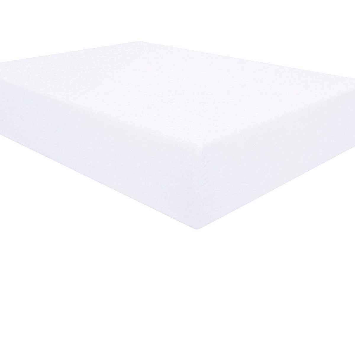 Ntbay Twin Extra-Long Fitted Sheet Only - Brushed Microfiber Deep Pocket Fitted Sheet - Soft, Wrinkle-Free, Fade-Resistant, Stai