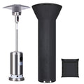 Patio Heater Cover Waterproof With Zipper And Storage Bag,Outdoor Heater Cover Has Dustproof,Wind-Resistant,Uv-Resistant,Snow-Resistant Features For Patio Heater, 89'' Height X 33' Dome X 19' Base
