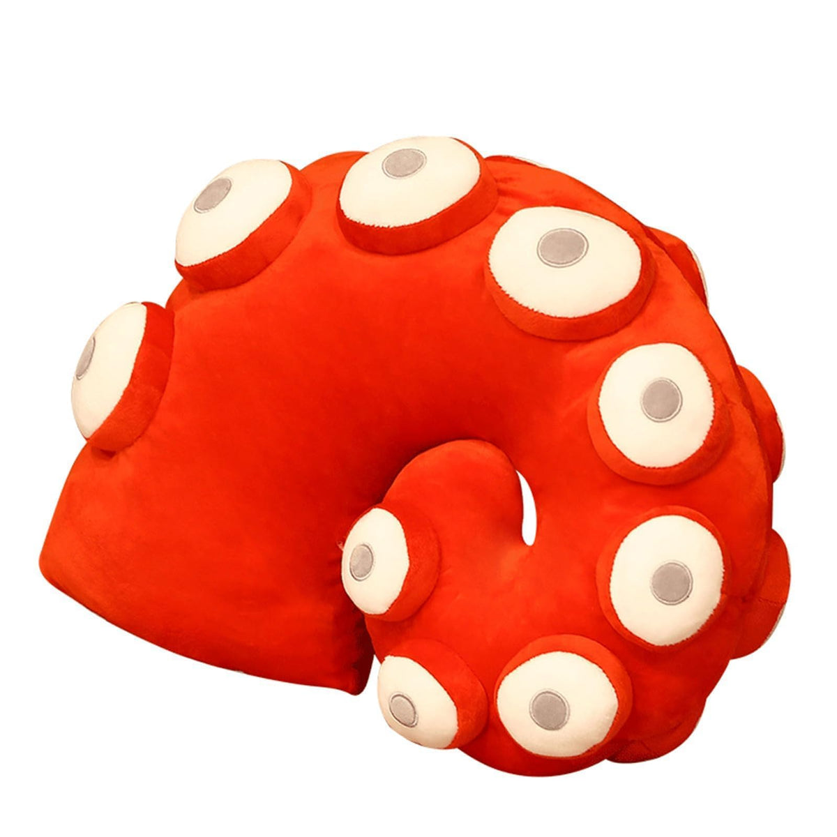 Yoholto Octopus Tentacles Plush Pillow, Tentacles Stuffed Animal, Interesting Plush Gift For Kids Adults(17.7 * 13.7In,Red)