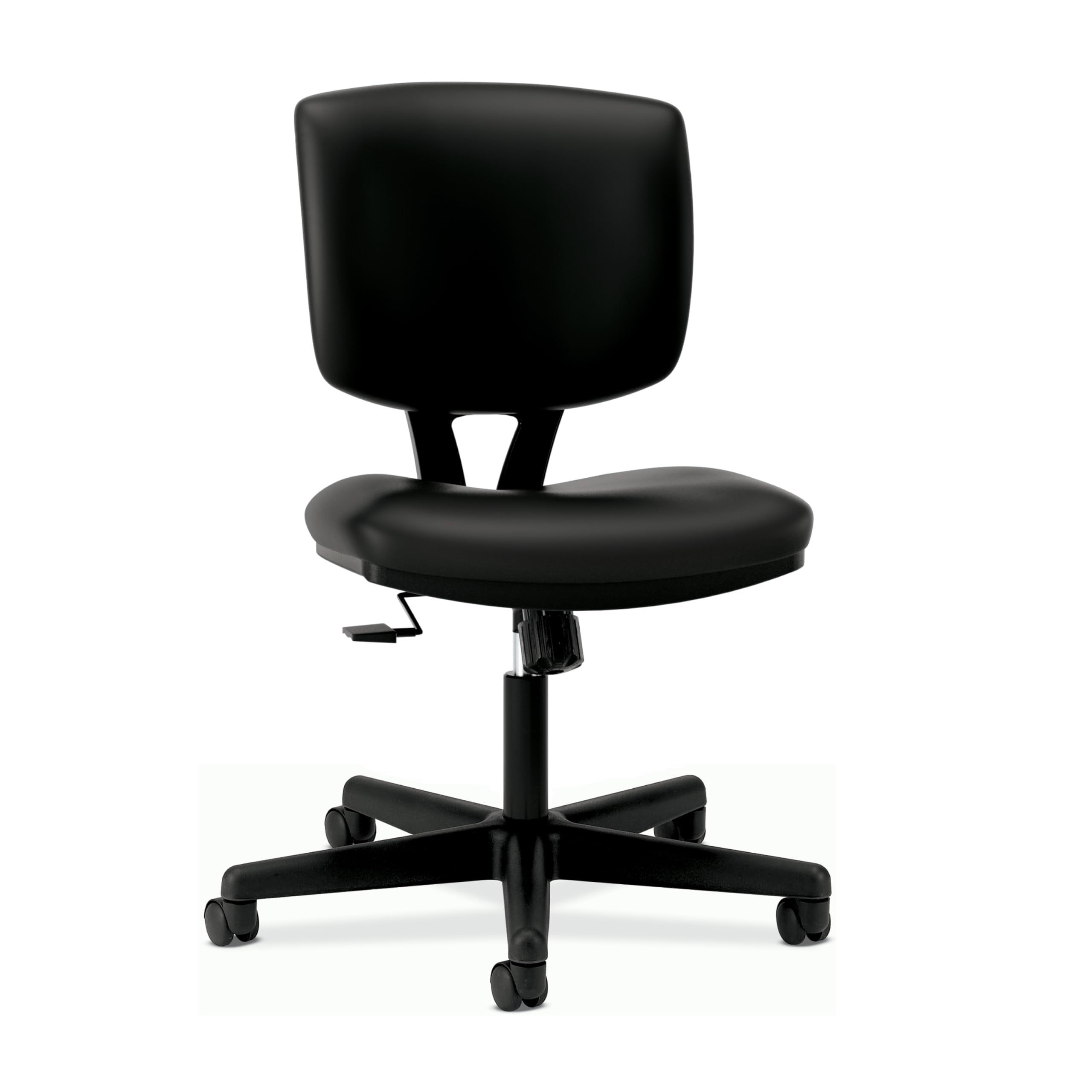 Hon Volt Leather Task Chair - Computer Chair For Office Desk, Black (H5703)
