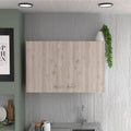 Wall Cabinet Toran, Two Shelves, Double Door - White/Light Gray