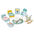 Tender Leaf Toys - Dovetail Dollhouse Accessories - Detailed Wooden Furniture Sets and Room Decor - Encourage Creative and Imagi