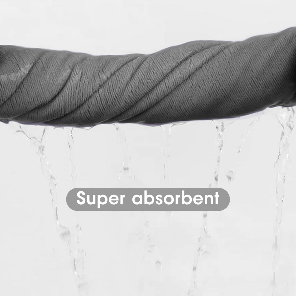 Jml Microfiber Bath Towel 2 Pack(30'' X 60''), Oversized Thick Towels, Soft, Super Absorbent And Fast Drying, No Fading Multipur