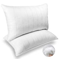 Neipota Bed Pillows Standard Size Set Of 2, Premium Down Alternative Cooling Bedding 20 X 26 White, Sleeping Pillow For Back, St
