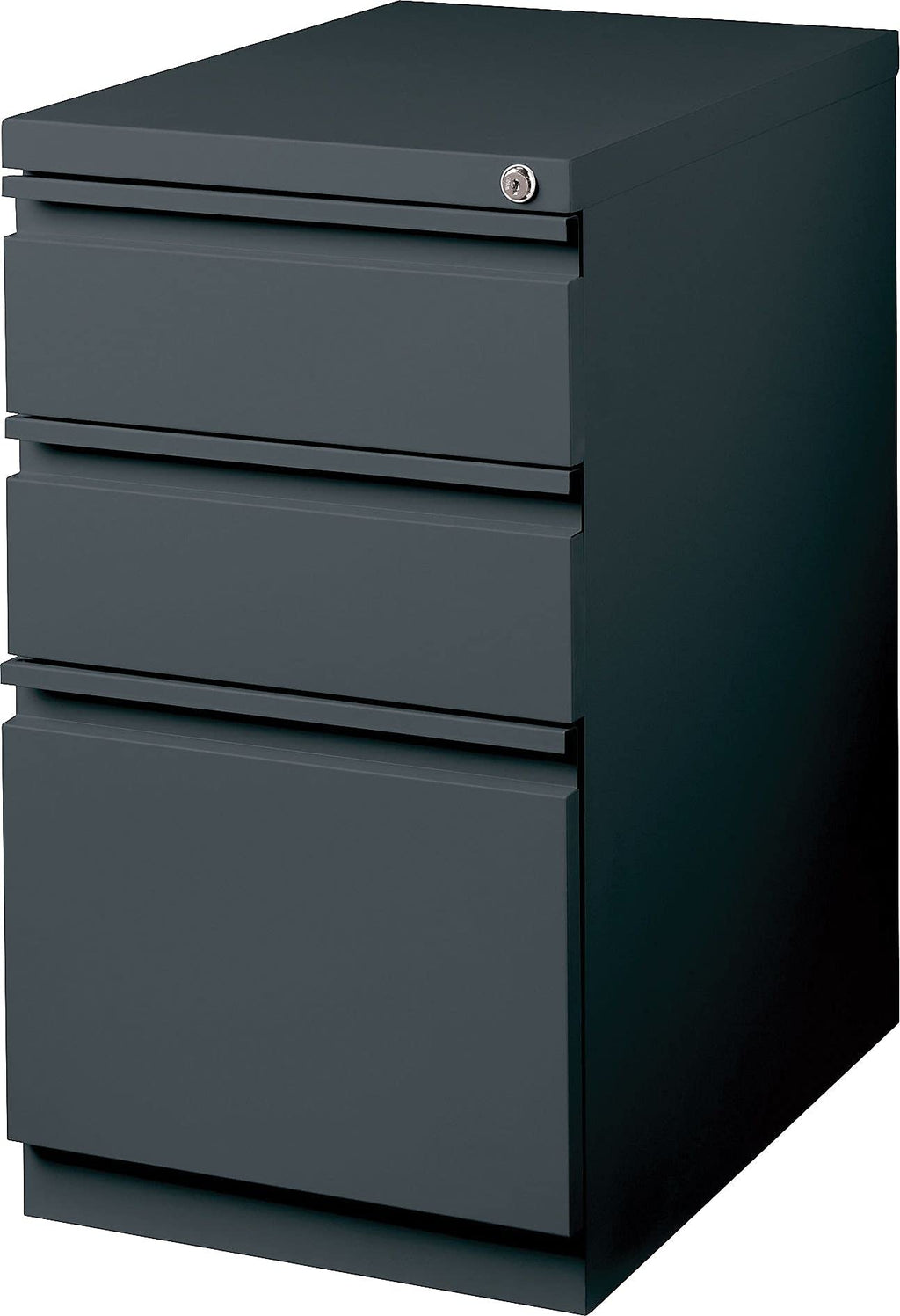 Lorell BBF Mobile Pedestal File, 20-Inch, Gray