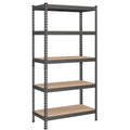 SONGMICS 5-Tier Storage Shelves, Load 2310 lb, Garage Storage, Boltless Assembly, Adjustable Shelving Unit, 17.7 x 35.4 x 70.9 I