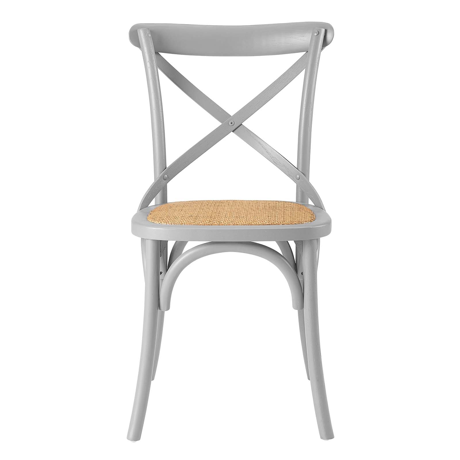 Modway Gear Dining Side Chair, Light Gray 21 X 19.5 X 34.5