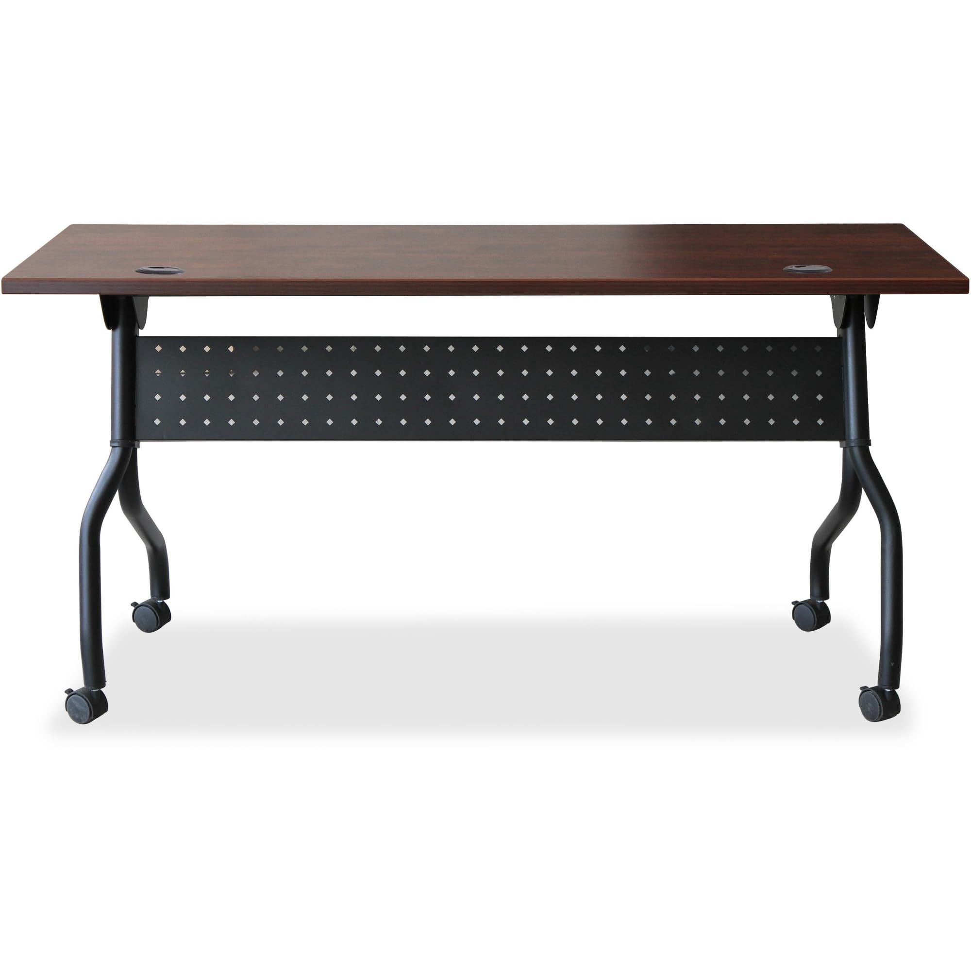 Lorell Llr59516 Cherry Flip Top Training Table