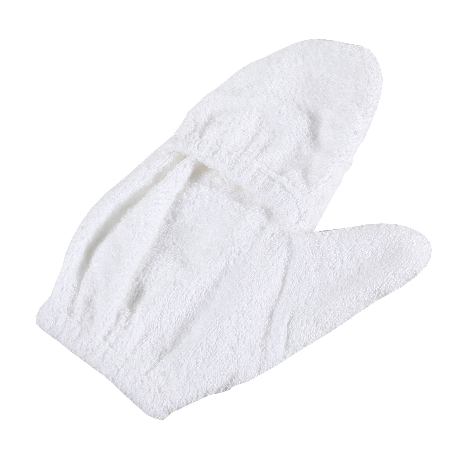 SP Ableware Maddawash Soap Mitt, White Terry Cloth - Medium (741320002)