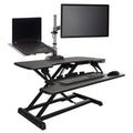 Vari VariDesk Pro Plus 36 Electric - Standing Desk Converter - Height Adjustable Desk Riser - Stand Up Desk Converter for Home O