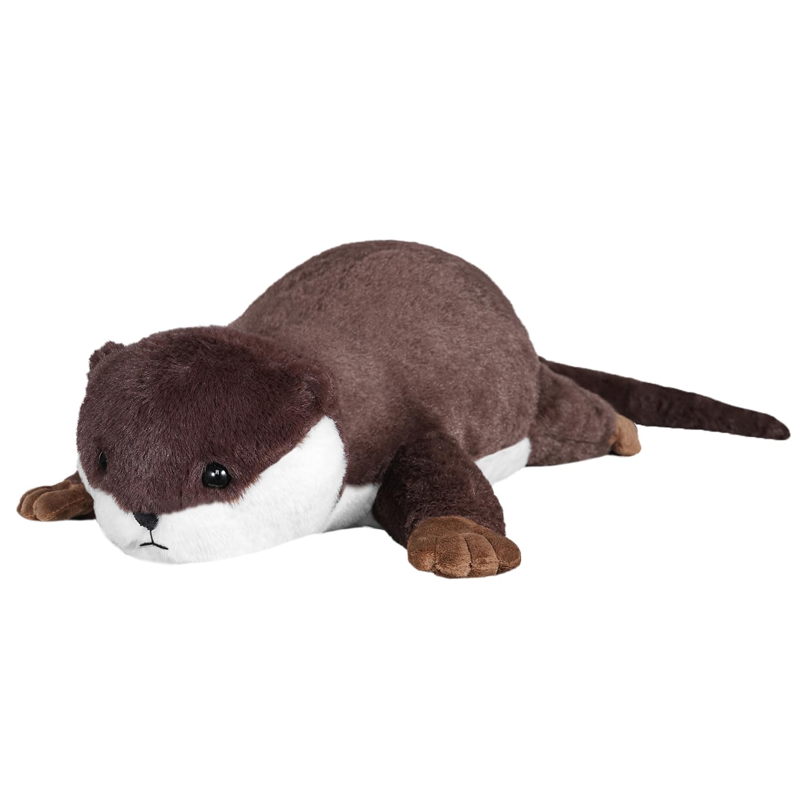 CSVBTRF Weighted Stuffed Animals, 4.1 lbs 18 Otter Plush Hugging Pillow, Otter Stuffed Animal Gifts for Kids Boys and Girls