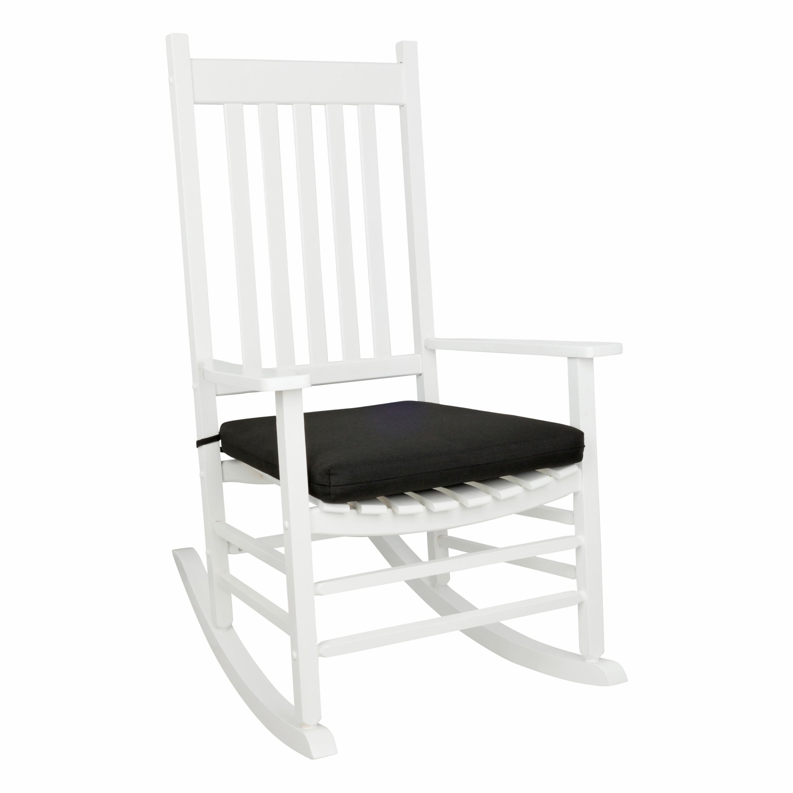 Shine Company Weather-Resistant Outdoor Rocking Chair Seat Cushion, 22'X20', Performance Fabric With Foam Core, Removable Cove