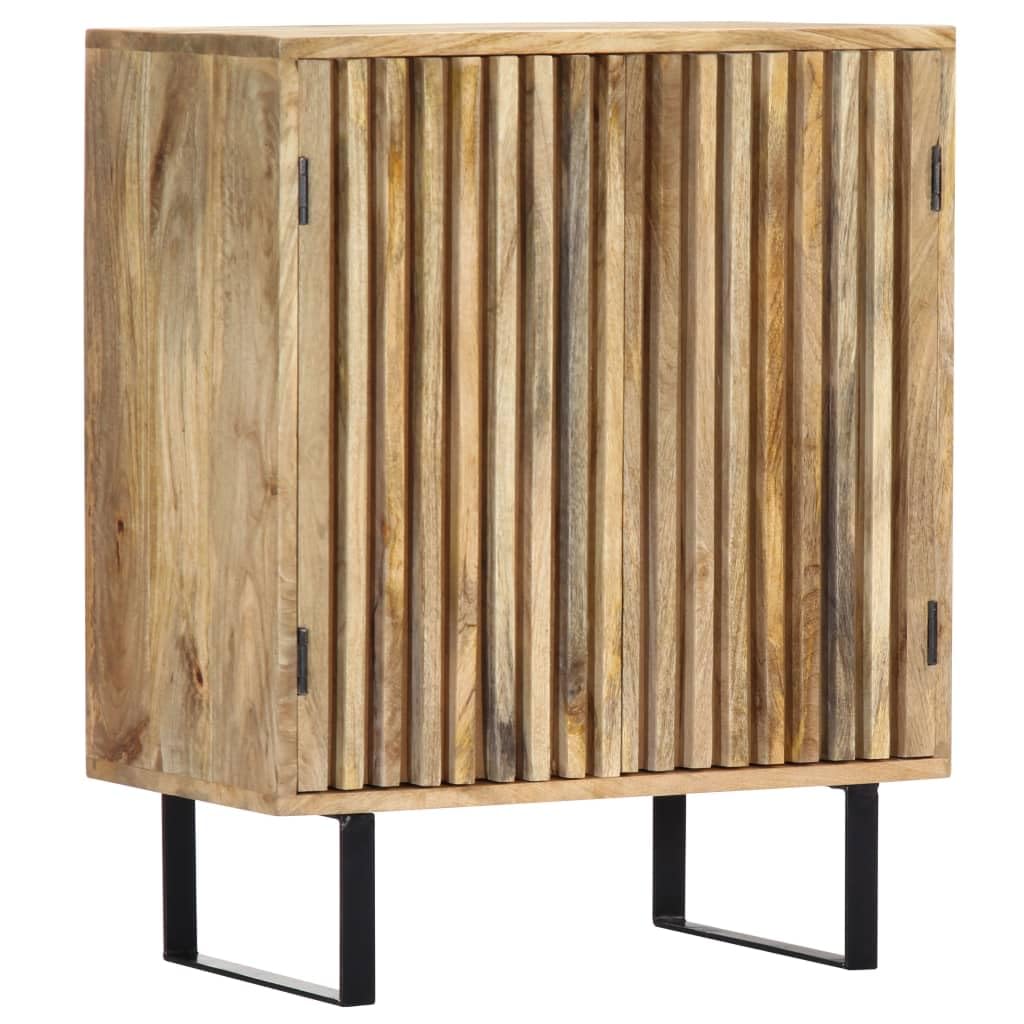 vidaXL Sideboard 23.6&quot;x13.8&quot;x29.5&quot; Solid Mango Wood