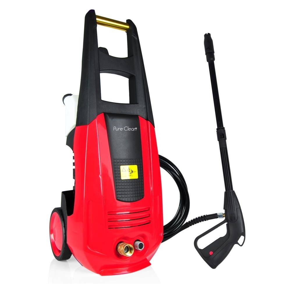 Serenelife Pressure Washer - Electric Outdoor Power Washer With High-Pressure Nozzle Wand