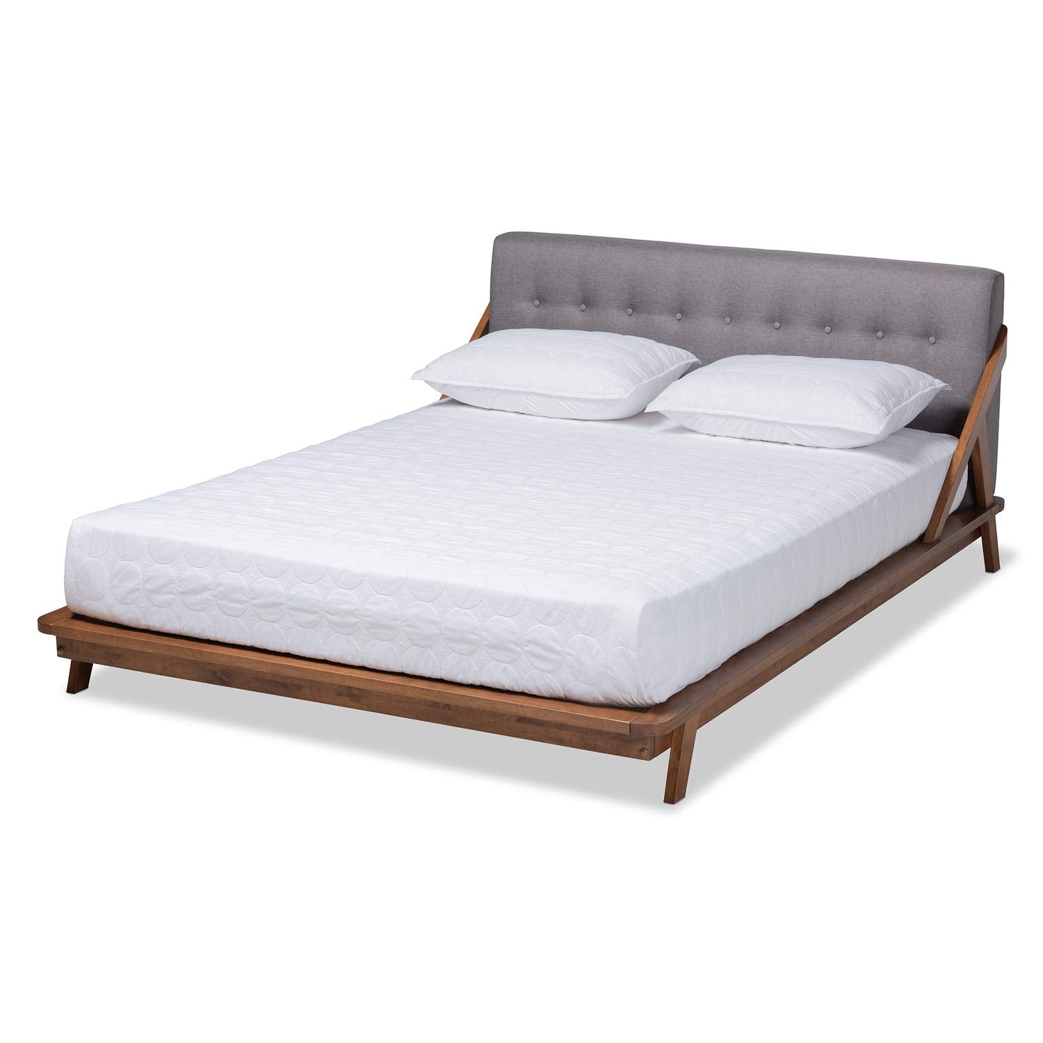 Baxton Studio Sante Platform Bed - Thumbnail 2