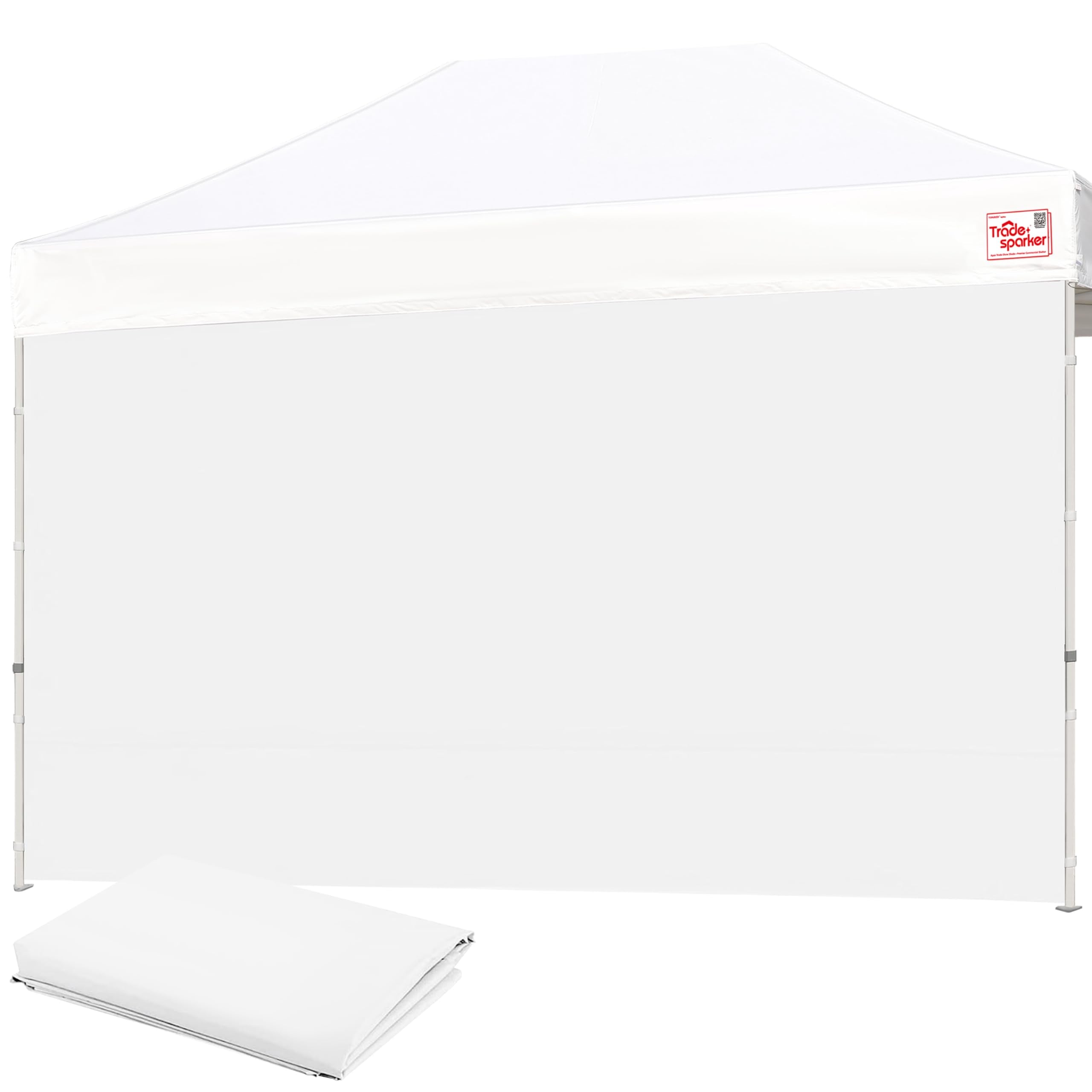 Tradesparker 10x10 Pop Up Canopy Wall with 86 inch Height Instant Canopy SunWall Tent Sidewalls for 10x10 Pop Up Tent,2 Pack Sid