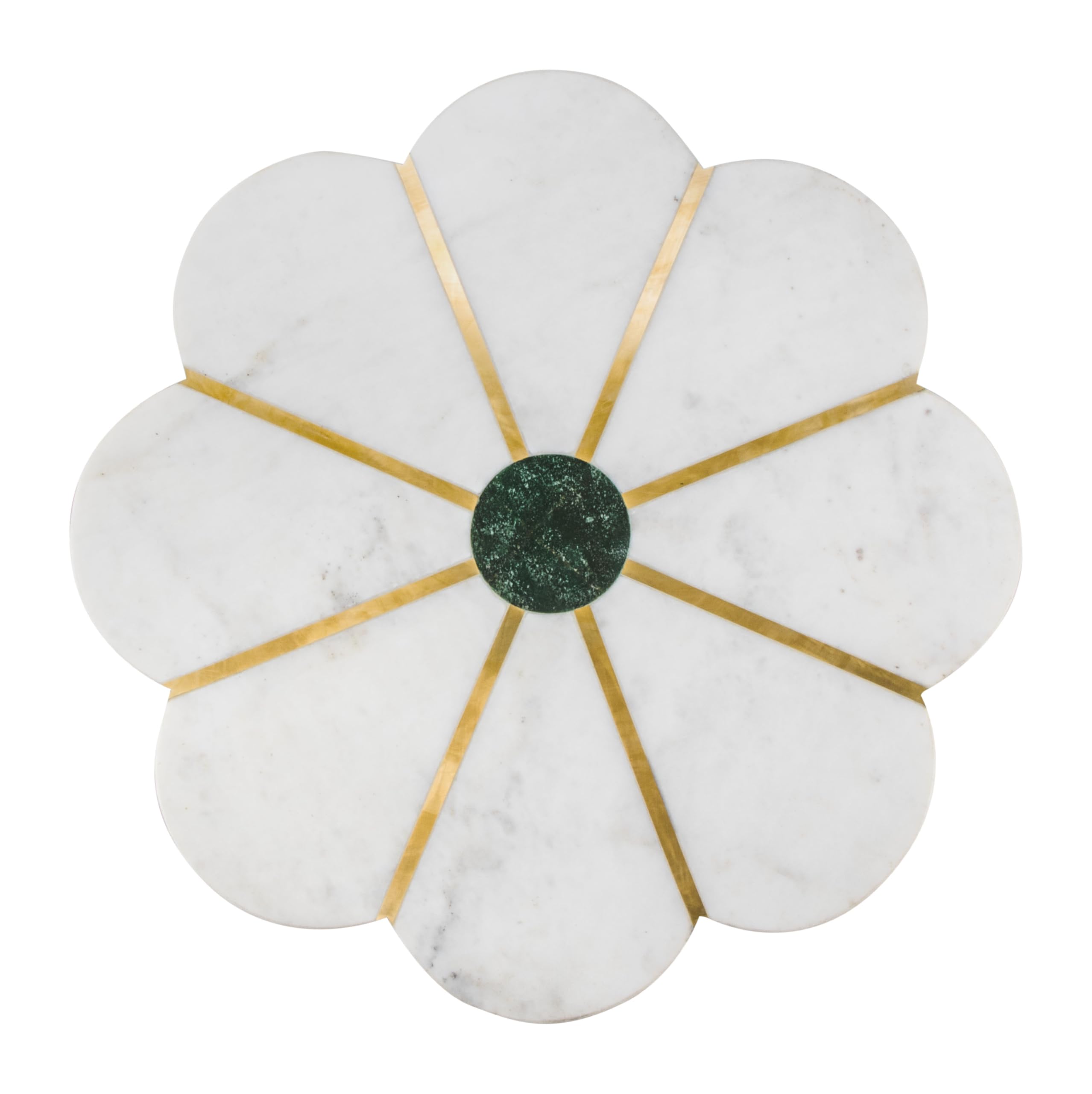 Scallop Side Table Multicolor