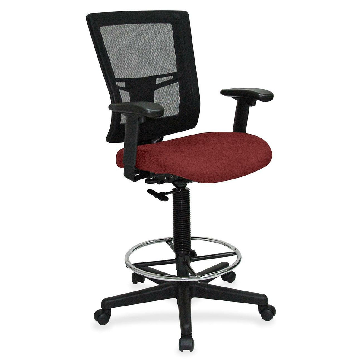 Mesh Back Drafting Stool