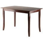 Winsome Inglewood Dining Table, Walnut, 47.24x29.53x29.13