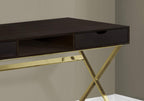 Monarch Specialties I Computer Desk, Cappuccino
