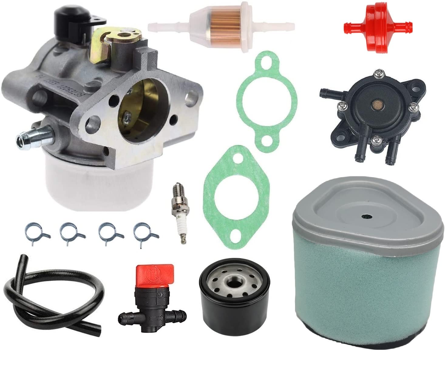 Mdairc Carburetor Carb & Gasket Fits For Kohler Am125355 Lt133 Lt150 Lt155 Ltr155 Gs30 Cv12.5 Cv13S Cv13T Cv14 Cv14S Cv15S