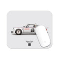 Garageproject101 1975 Classic 911 Carrera 3.0 Rsr (Daytona 24 Hours) Illustration Mouse Pad