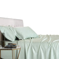 Royal Tradition Viscose From Bamboo Bed Sheets, Full, Solid Sea, Super Soft And Cool 4Pc Sheet Set