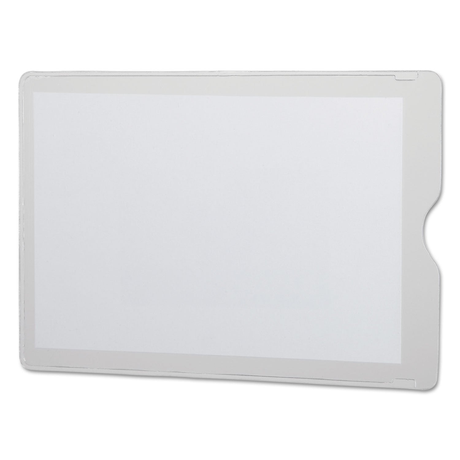 Utili-Jac Heavy-Duty Clear Plastic Envelopes, 4 X 6, 50/Box