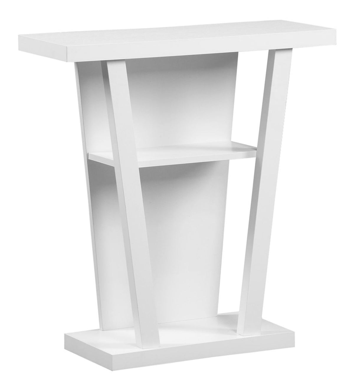 Monarch Specialties I Hall Console Accent Table, 32', White