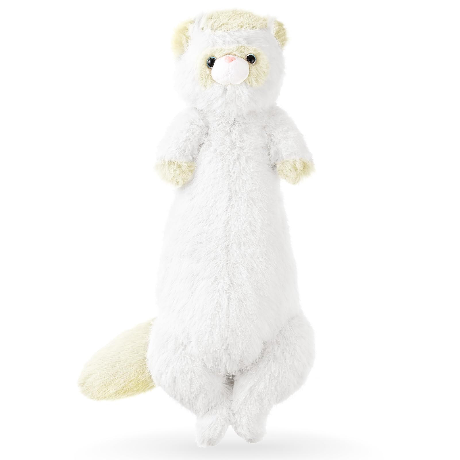 Zjoey 20.5 Inch Ferret Plush Stuffed Animal Long Cute Ferrets Pillow Soft Doll Stuffed Cute Toys Ferrets Lover Gift Kid Birthday