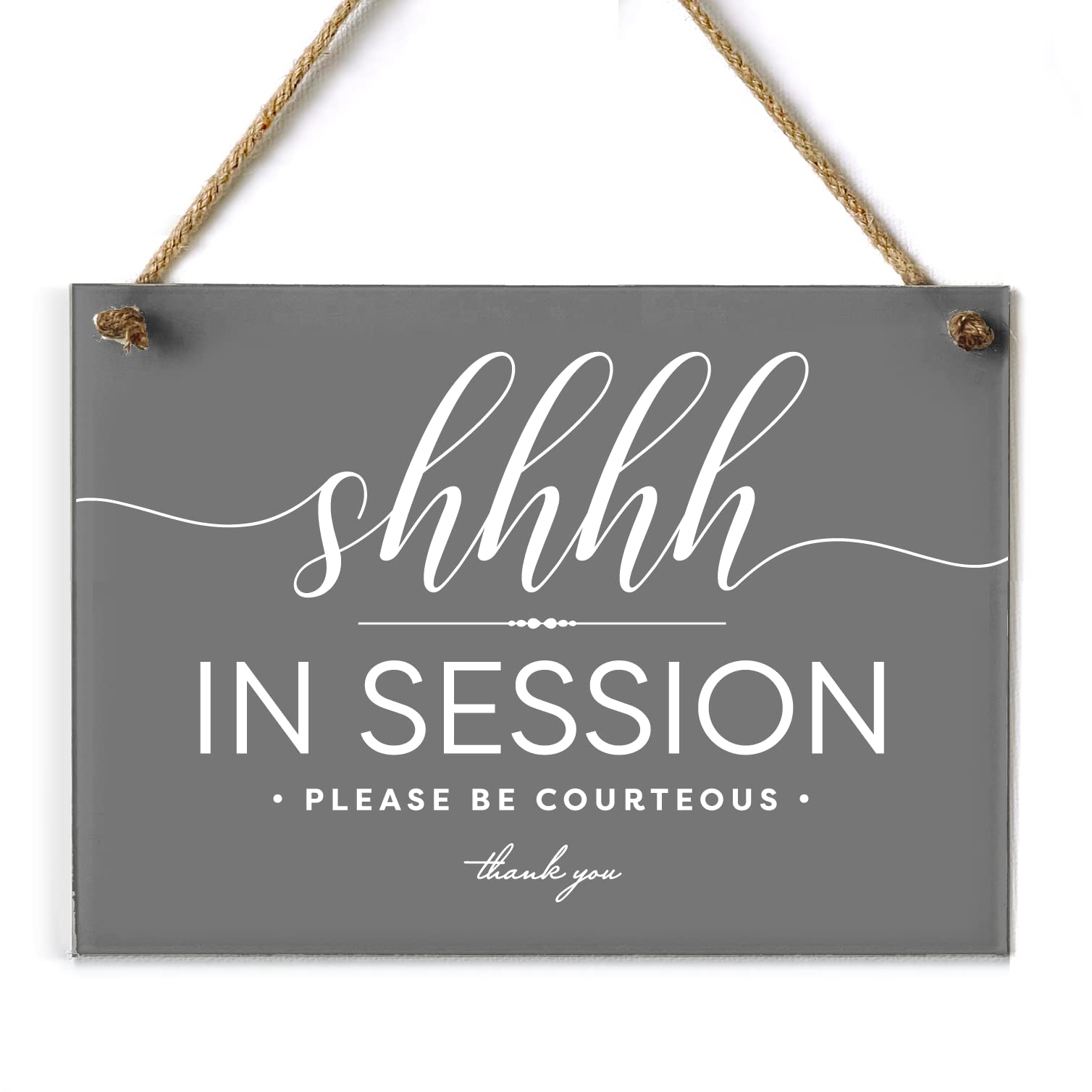 Reilly Originals 5X7 Inch Shhhh Session In Progress ~ Exclusive Value Series With Elegant Designer Graphics ~ Ready To Hang (Gra