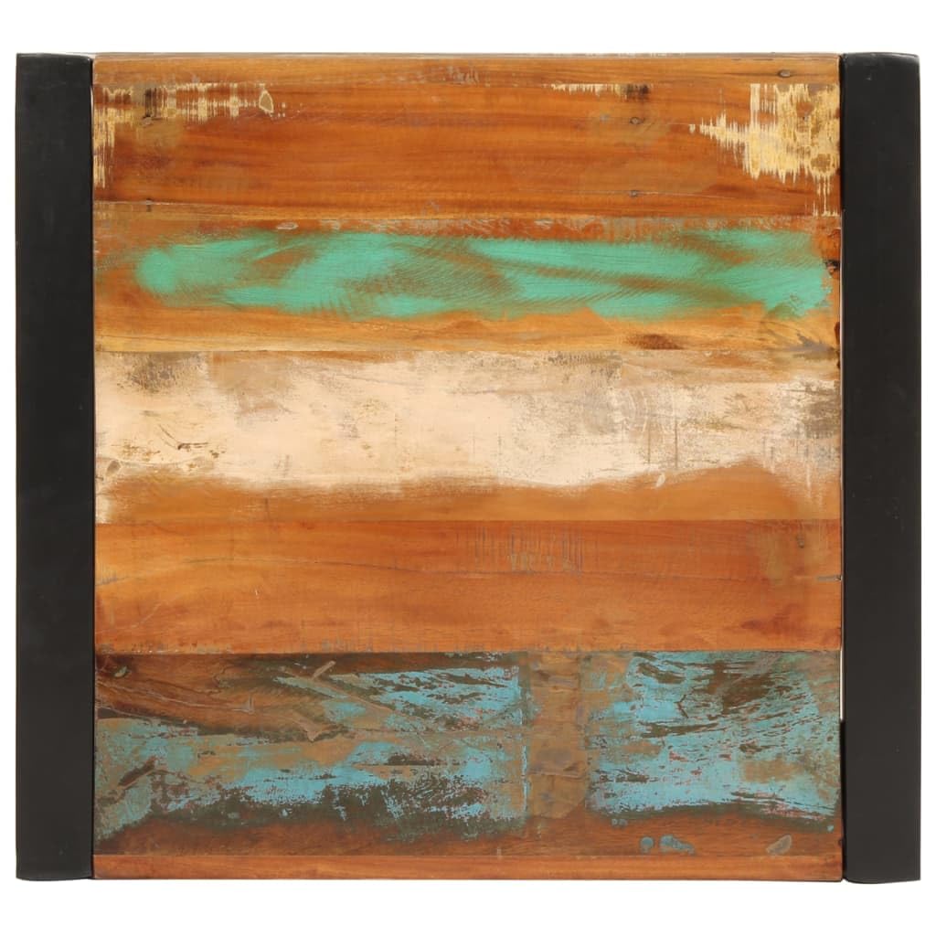 vidaXL Bar Table Wooden Home Dining Room Kitchen Café Banquet Rectangular Industrial Dinner Table Furniture 180cm Solid Reclaimed Wood