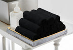 Avalon Towels Cotton Washcloths - (Pack Of 60) Size 12X12 Inches, 100% Ring Spun Cotton, Absorbent, Soft Face Towels, Gym Towels