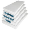 Foamma Custom Cut-To-Size Foam - High Density Outdoor Couch Cushion Replacement For Patio Furniture Square Pad Support Upholster