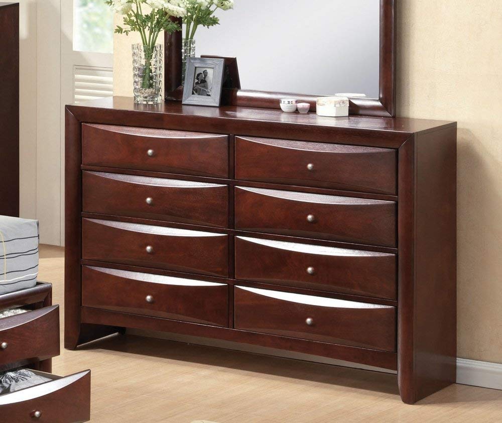 Acme Ireland 8 Drawer Dresser In Espresso