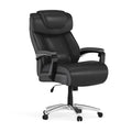 Flash Furniture Hercules Series High-Back Swivel Leathersoft Office Chair, Ergonomic Executive Chair With Headrest And Adjustable Height, Black