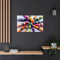 DesignSkinz Wall Art | Acrylic Glossy Printed Frame|Home Decor for Living Room, Bedroom, Office, Study, Shelf (17x11inch)  Colo