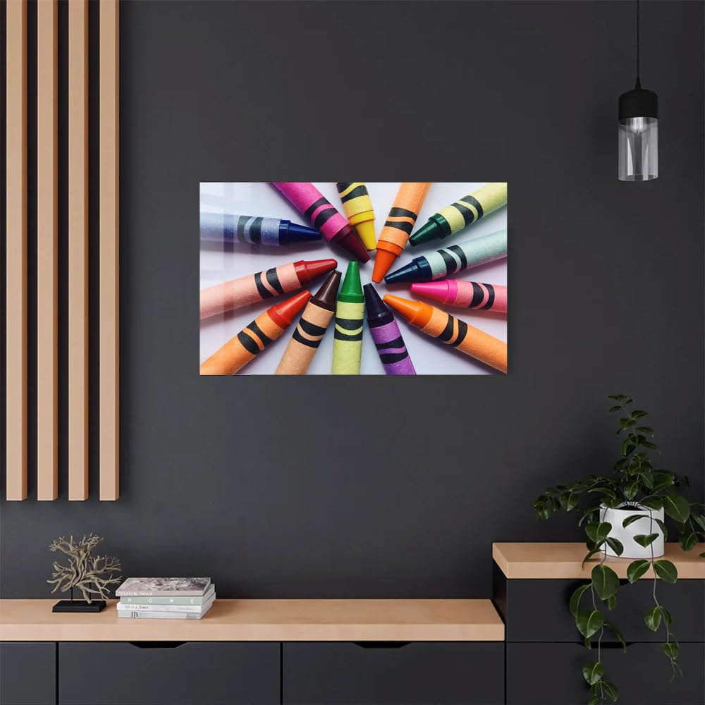 DesignSkinz Wall Art | Acrylic Glossy Printed Frame|Home Decor for Living Room, Bedroom, Office, Study, Shelf (17x11inch)  Colo