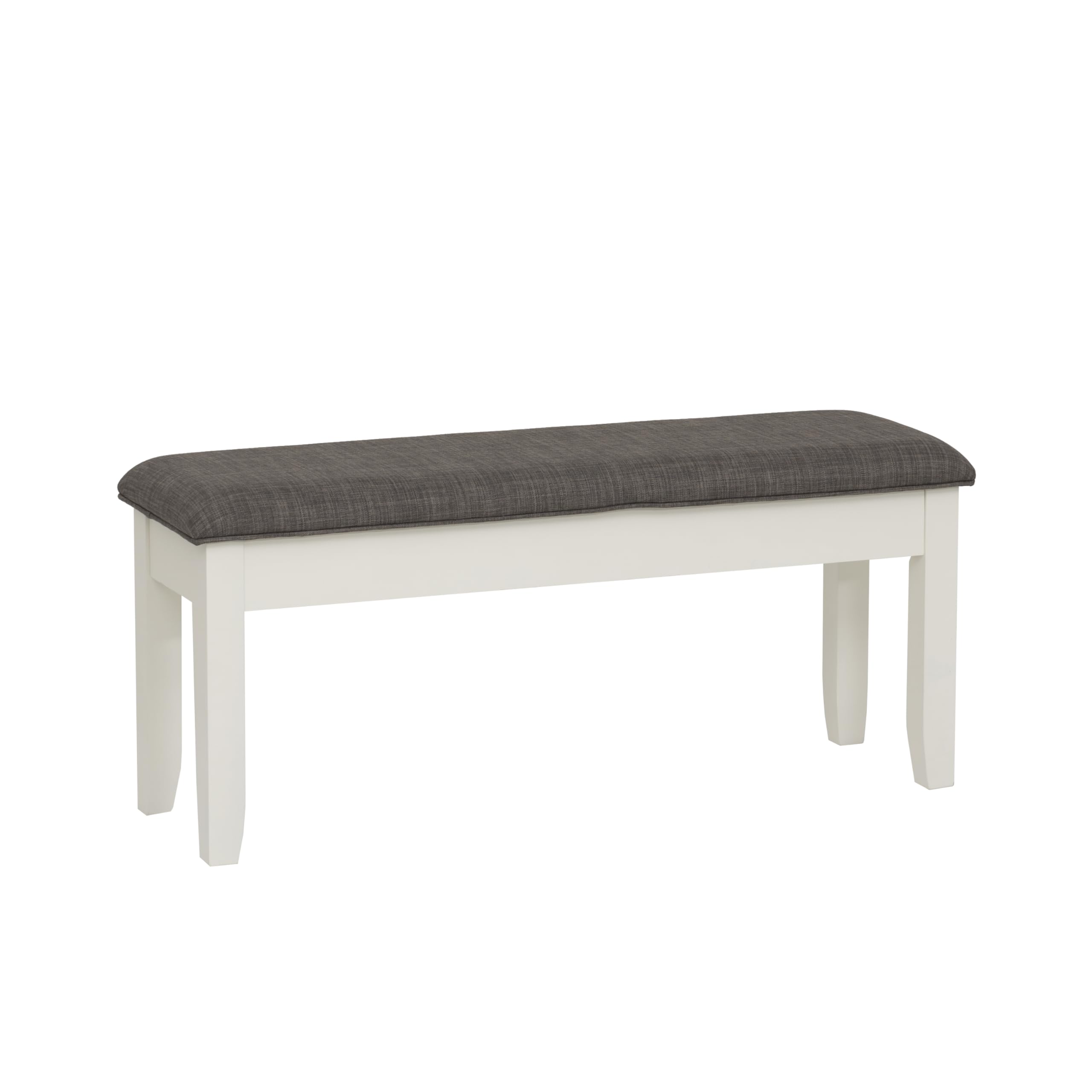 Powell Furniture Jane Storage, Antique White Dining Bench,